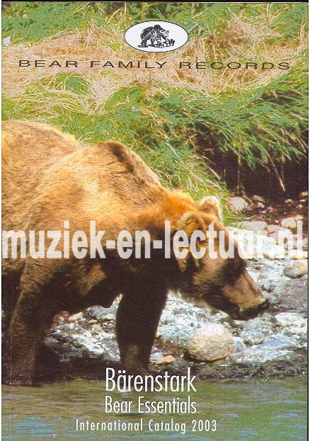 Bear Family Records 2003 international catalog
